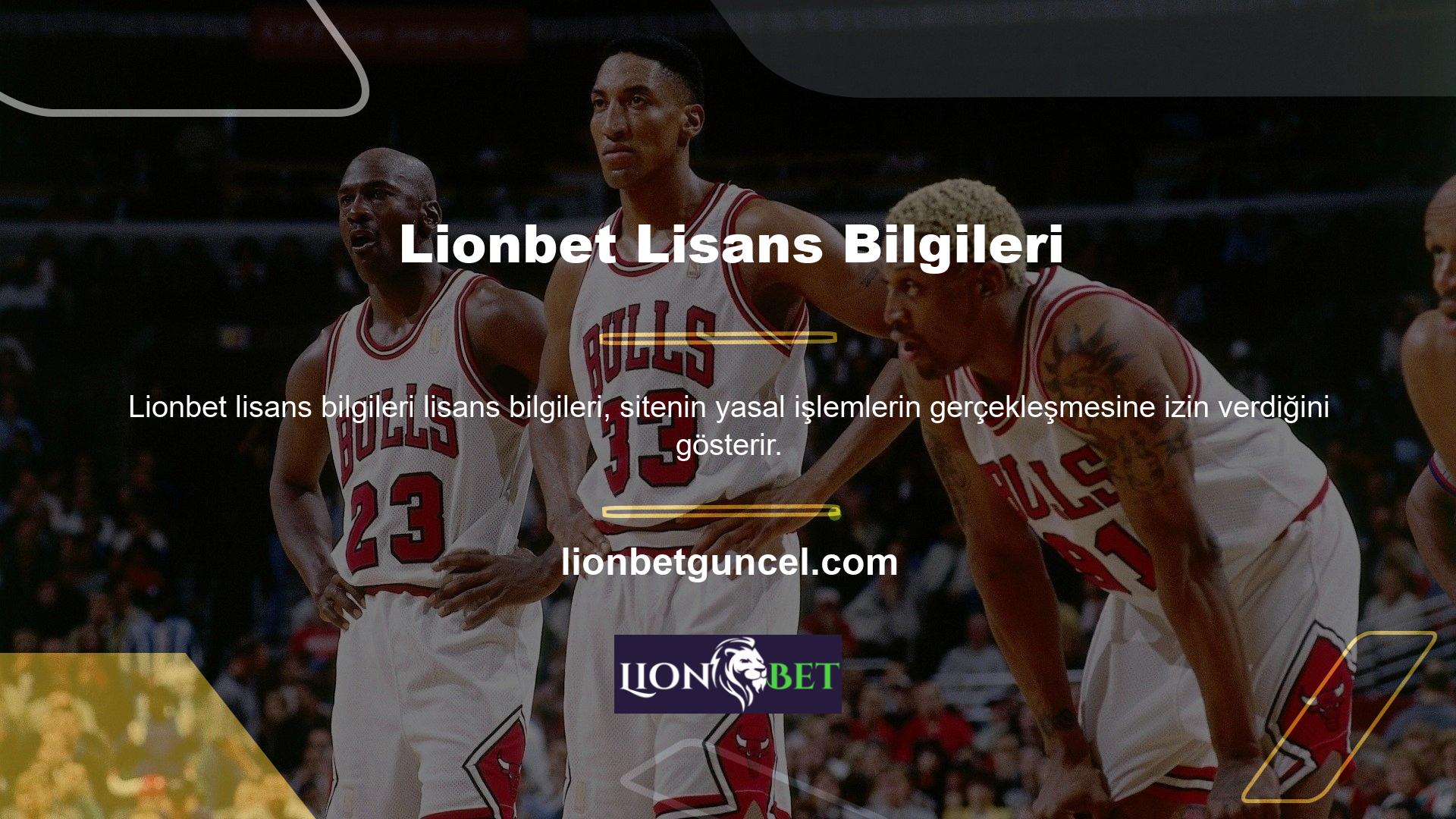 Site, lisans gözetim komitesi tarafından düzenli olarak değerlendirilmektedir
